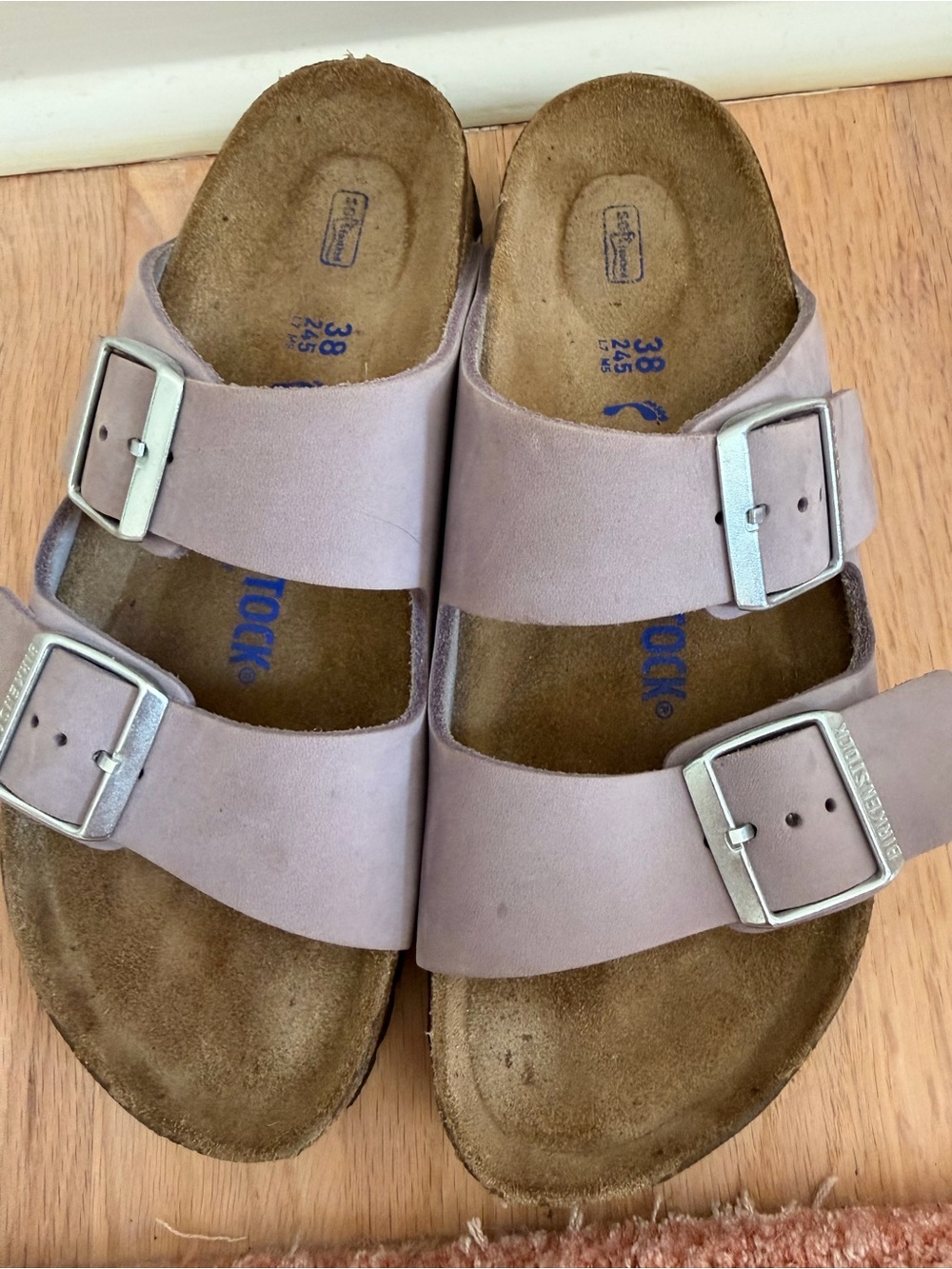 Birkenstock Arizona Women Sandals in Light Purple 38